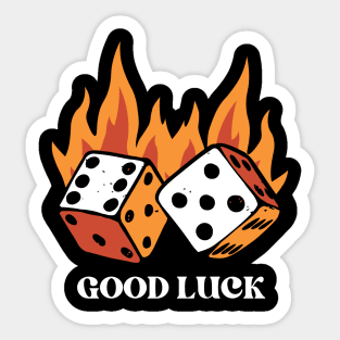 Good Luck Sticker